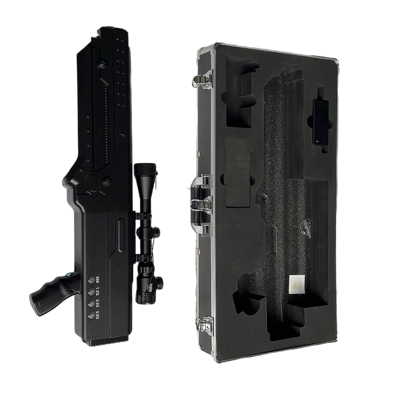  大安手持便携式枪型低空防御反制四通道A型